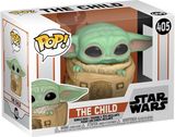 FUNKO POP! Vinilinė figūrėlė: Star Wars: The Mandalorian - Child w/ Bag