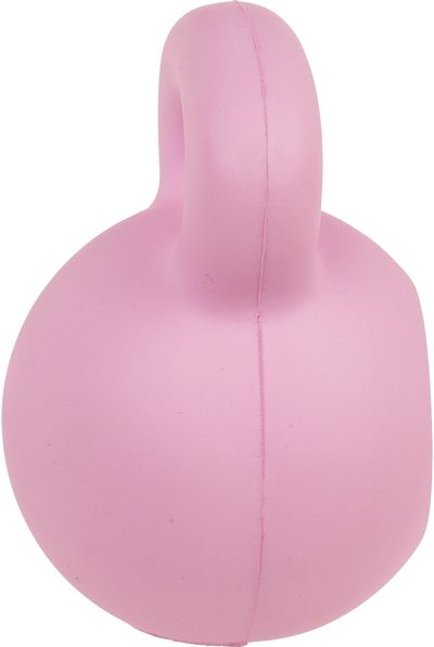 Antistresinis kamuoliukas KETTLEBELL rožinis (blisteris)