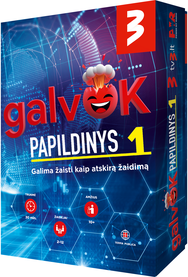 Stalo žaidimo GALVOK papildinys