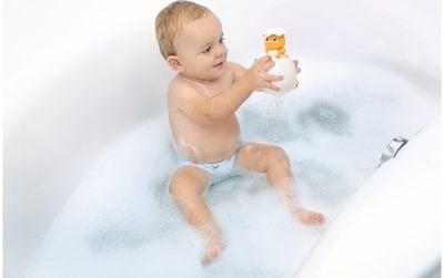 Vonios žaislas kiaušinis LUDI dinozauras