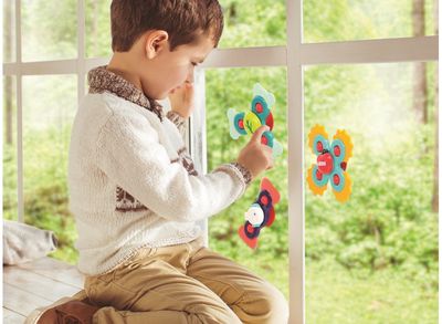 Lavinamasis žaislas suktukai LUDI baby spinners