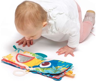 Lavinamoji kūdikio knygelė LUDI džiunglės (medžiaginė)