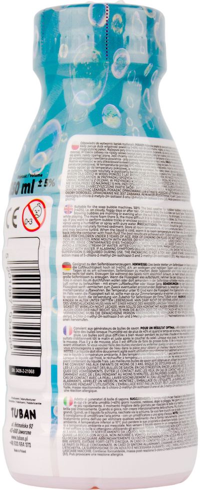 Muilo burbulai TUBAN 250 ml - Airplane