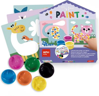 Kūrybinis rinkinys APLI MY FIRST FINGER PAINT