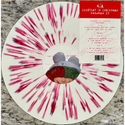 Sia: Everyday Is Christmas EP (White/Red Splatter Vinyl) - LP