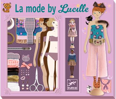 Kūrybinis rinkinys DJECO Fashion workshop Fashion by Lucille