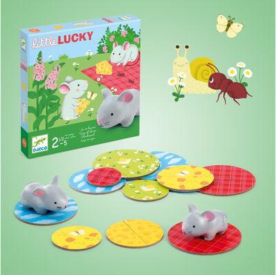 Stalo žaidimas DJECO Toddler games Little Lucky