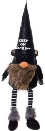 Dekoracija GNOME KEEP ON ROCKING, 60 cm