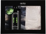 Dovanų rinkinys RENTO SAUNA (pirties kvapas+kilimėliai 2vnt), 400ml+50x60 cm