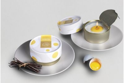 Žvakė skardinėje VANILLA EGG, 285 g