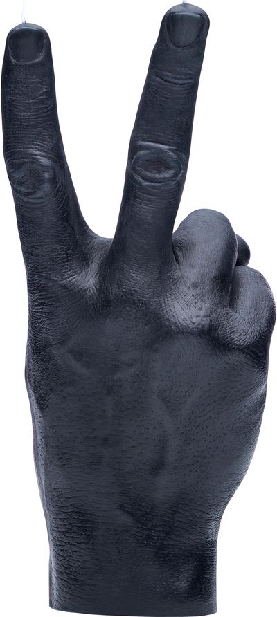 Žvakė CANDLEHAND PEACE BLACK, 400 g