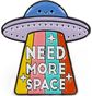 Metalinis ženkliukas SPACE