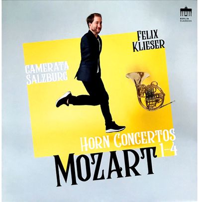 Wolfgang Amadeus Mozart: Hornkonzerte Nr.1-4 (180g) LP