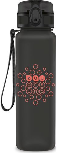 Plastikinė gertuvė MATTE DARK GREY, 600 ml