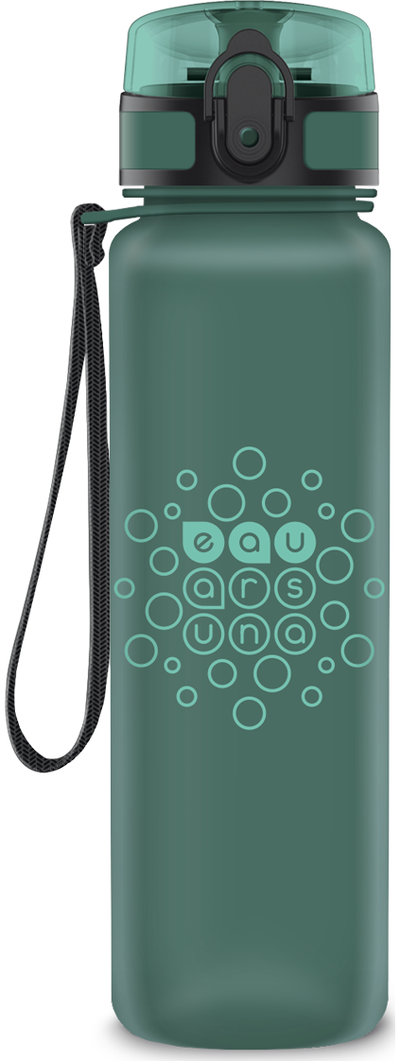 Plastikinė gertuvė MATTE PINE GREEN, 600 ml