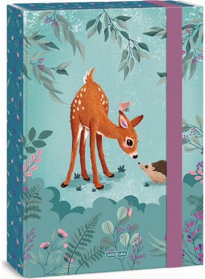 Dėklas sąsiuviniams Secret Garden, su guma, A5