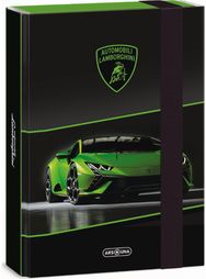 Dėklas sąsiuviniams Lamborghini, su guma, A5