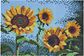 Karoliukų mozaika HAMA ART SUNFLOWER