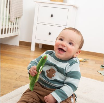 Pliušinis barškutis SIGIKID krokodilas