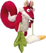 Kūdikio žaislas SIGIKID pakabinama lapė 19 cm.
