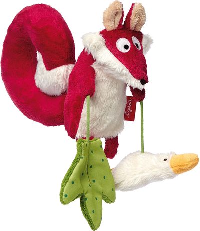 Kūdikio žaislas SIGIKID pakabinama lapė 19 cm.