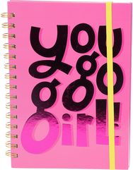 Užrašinė PINK PARTY, A5, 160 psl., linijomis, su spirale