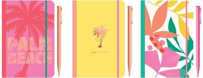 Užrašinė BEACH su tušinuku, A6, 192 psl, įvairių rūšių