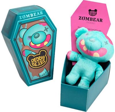 Pliušinis žaislas DEDDY BEARS 15CM COFFIN ZOMBEAR SOLID