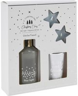 Namų kvapų rinkinys STAR LIGHT (namų kvapas+žvakė+žvakutės), 80 ml