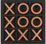 Medinė dekoracija TIC TAC TOE, 24x24 cm