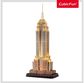 CUBICFUN 3D dėlionė Empire State pastatas (LED)