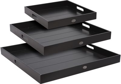 Padėklų rinkinys BLACK