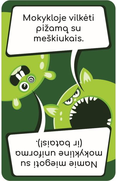 Stalo žaidimas 1 iš 2. Ką renkiesi? Vaikams