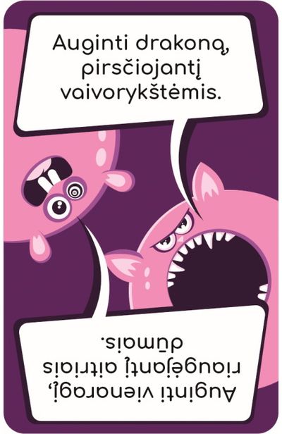 Stalo žaidimas 1 iš 2. Ką renkiesi? Vaikams