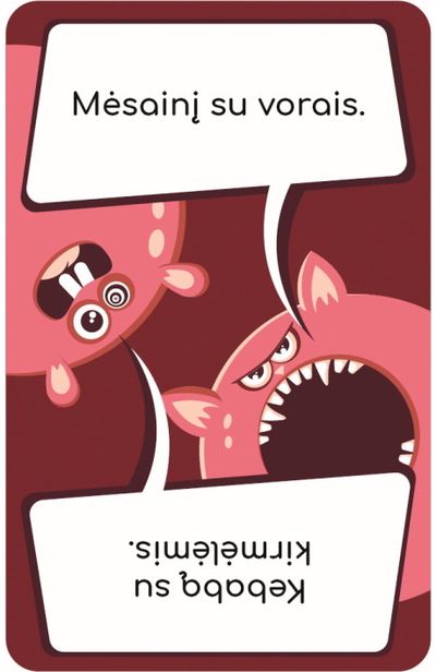 Stalo žaidimas 1 iš 2. Ką renkiesi? Vaikams