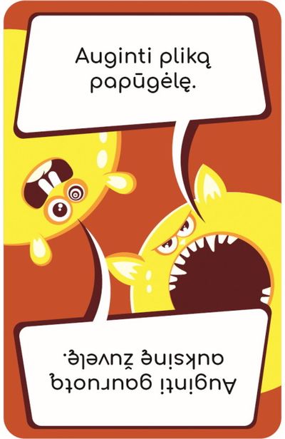 Stalo žaidimas 1 iš 2. Ką renkiesi? Vaikams