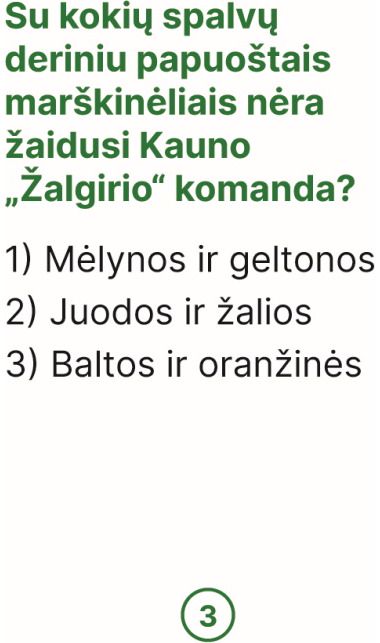 Stalo žaidimas KREPŠINIO FANAS