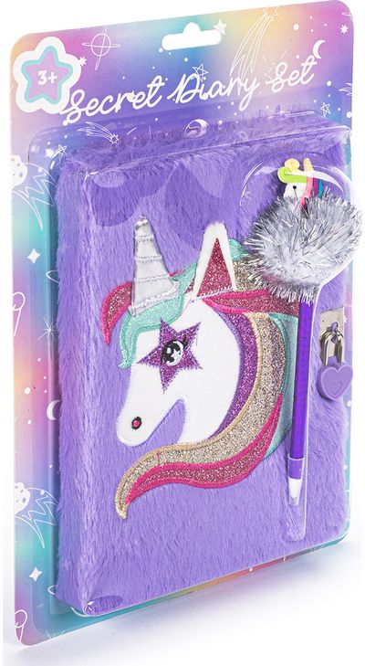 Dienoraštis TCD KIDS CUTIES su tušinuku, Unicorn, bl