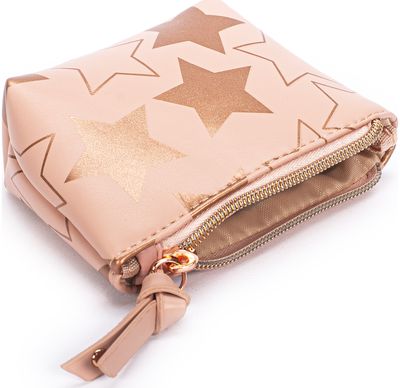 Monetų piniginė TCD METALLIC GLAM, Pink