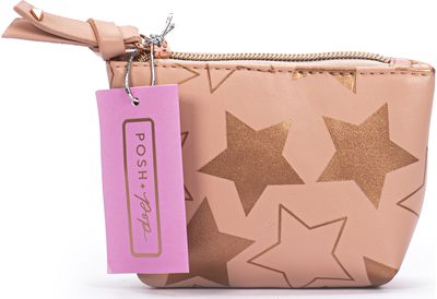 Monetų piniginė TCD METALLIC GLAM, Pink