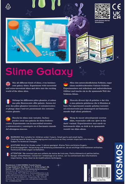 Mokslinis rinkinys KOSMOS SLIME GALAXY