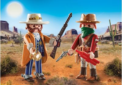 PLAYMOBIL DUOPACKS Nusikaltėlis ir šerifas 71508