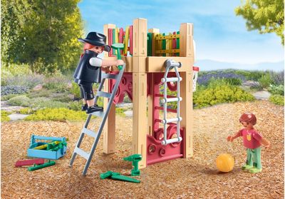PLAYMOBIL CITY LIFE Stalius žaidimų aikštelėje 71475