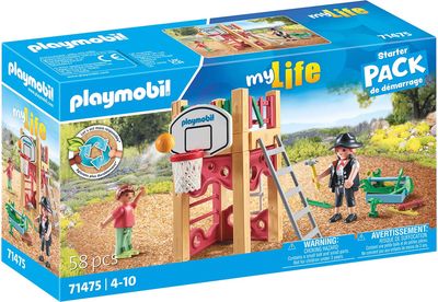 PLAYMOBIL CITY LIFE Stalius žaidimų aikštelėje 71475