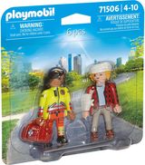 PLAYMOBIL DUOPACKS Paramedikas ir pacientas 71506