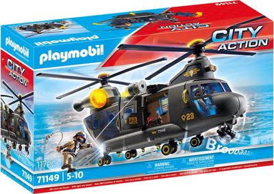 PLAYMOBIL CITY ACTION Gelbėtojų lėktuvas 71149