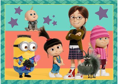 TREFL MINIONS 4 dėlionių rinkinys Minions