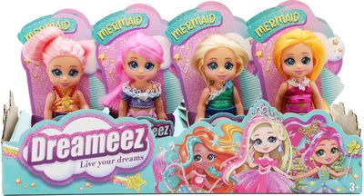 DREAMEEZ Lėlė undinėlė mini