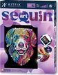 KITFIX DIY Sequin Art violetinis rinkinys Šuo
