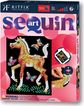 KITFIX DIY Sequin Art raudonasis rinkinys Kumelė Frėja
